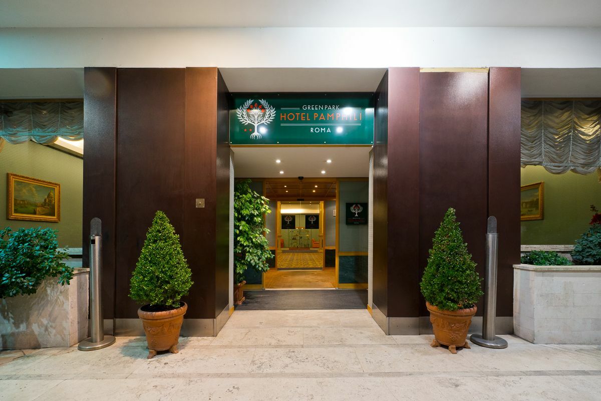 Ele Green Park Hotel Pamphili Roma Ngoại thất bức ảnh